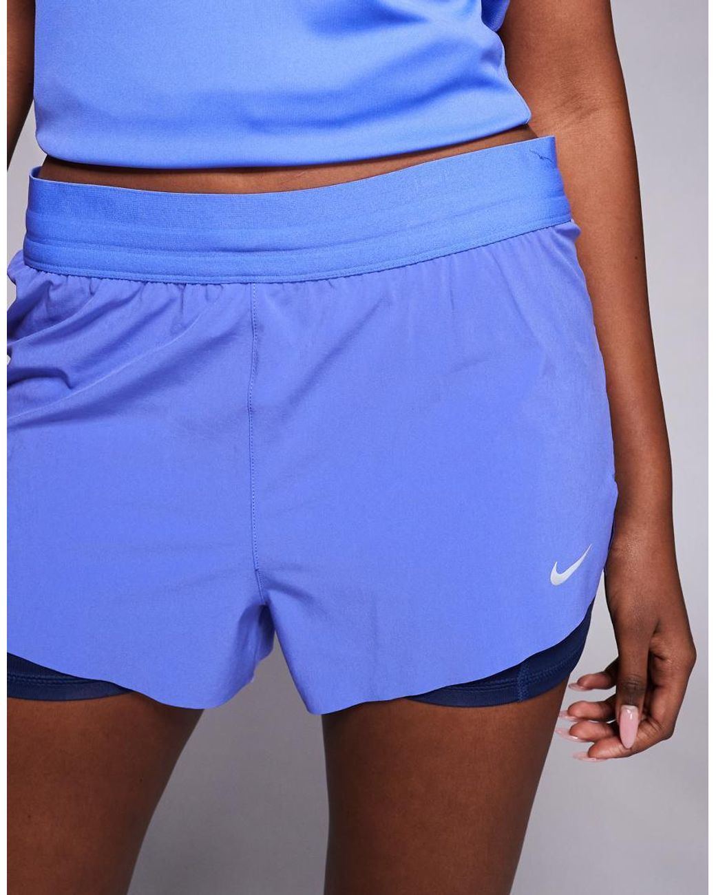 Nike Blue Swift Dri-fit Mid Rise 2