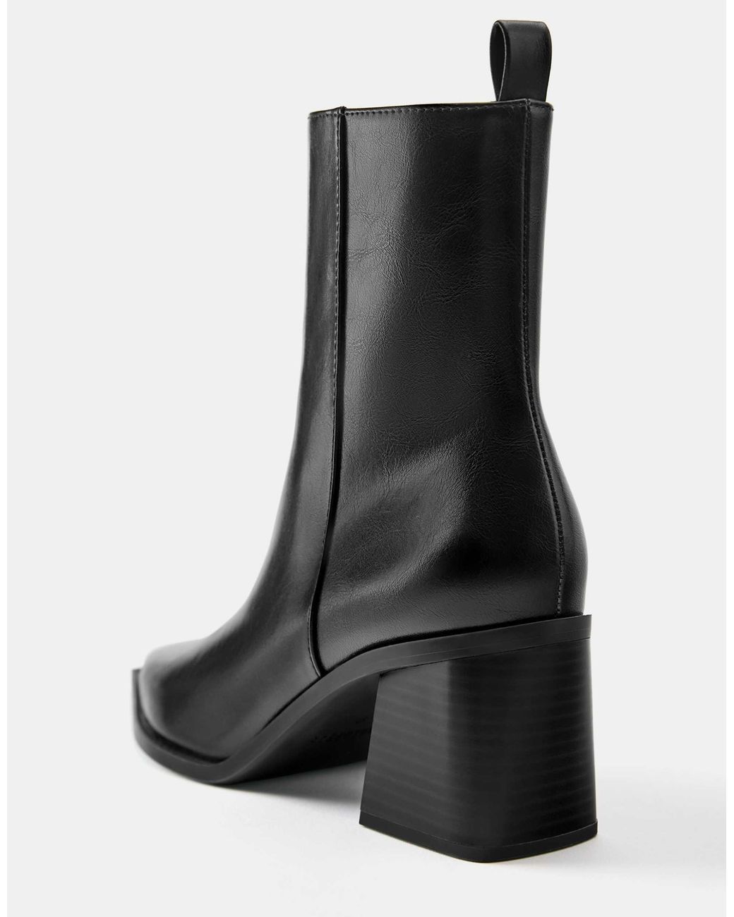 Pull&Bear Black Stiefeletten mit absatz