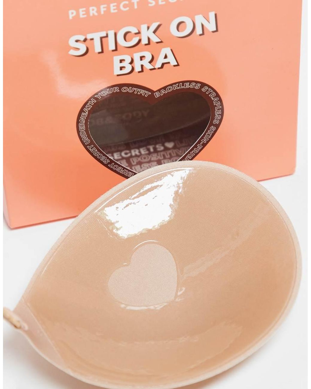 Perfect Secrets Pink Stick On Bra