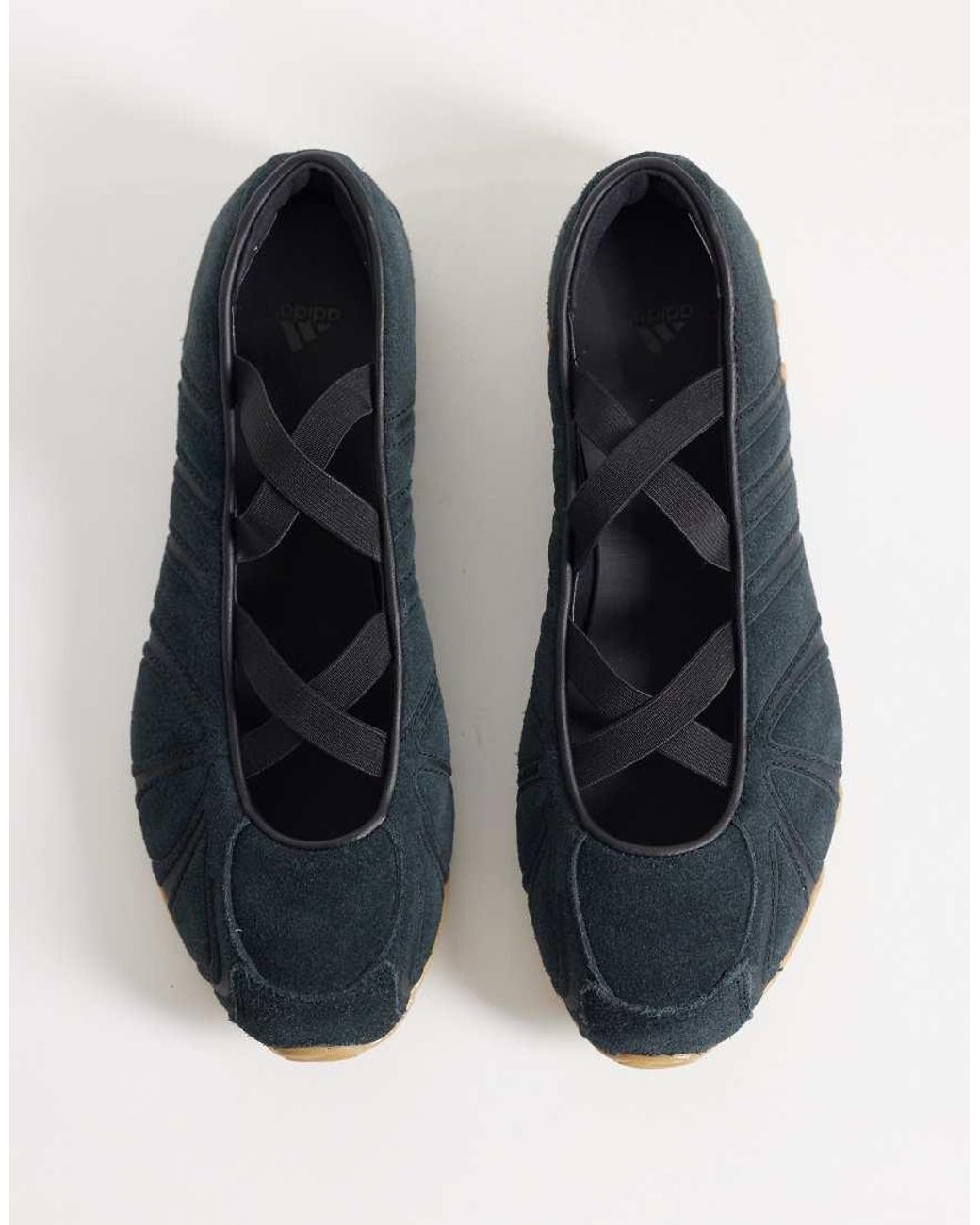 Adidas Originals Blue Ghostsprint Ballet Flat