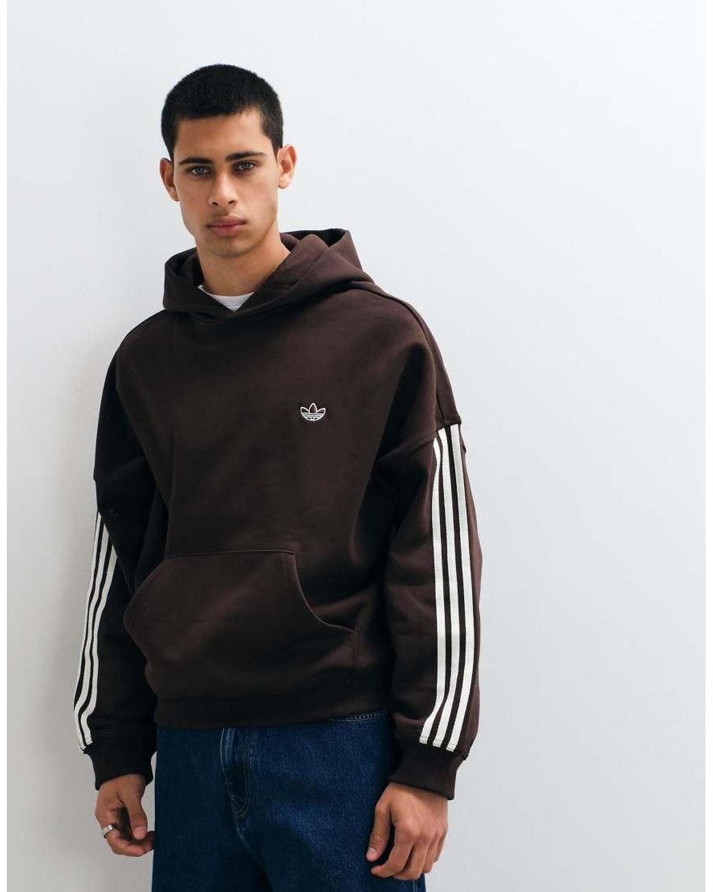 Adidas Originals Black Signature Sweat Hoodie for men