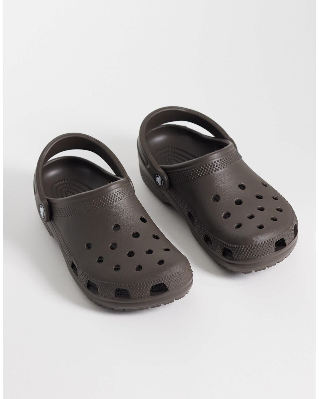 CROCSTM Brown Classic Clogs