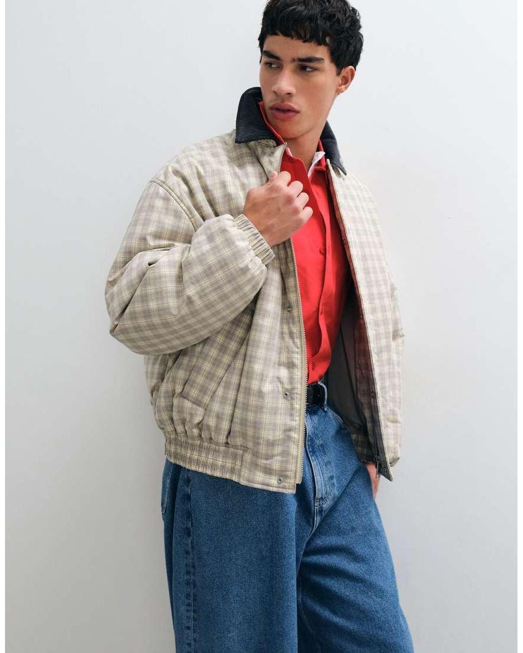 Tommy Hilfiger Blue Harrington Jacket for men