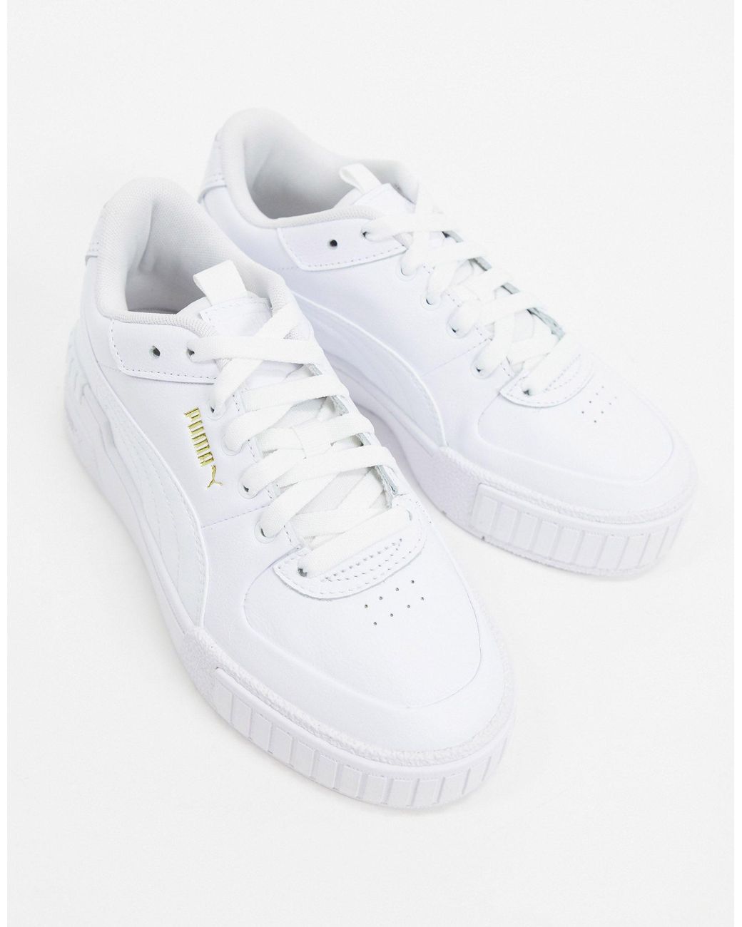 PUMA Cali Sport Trainers in White | Lyst UK