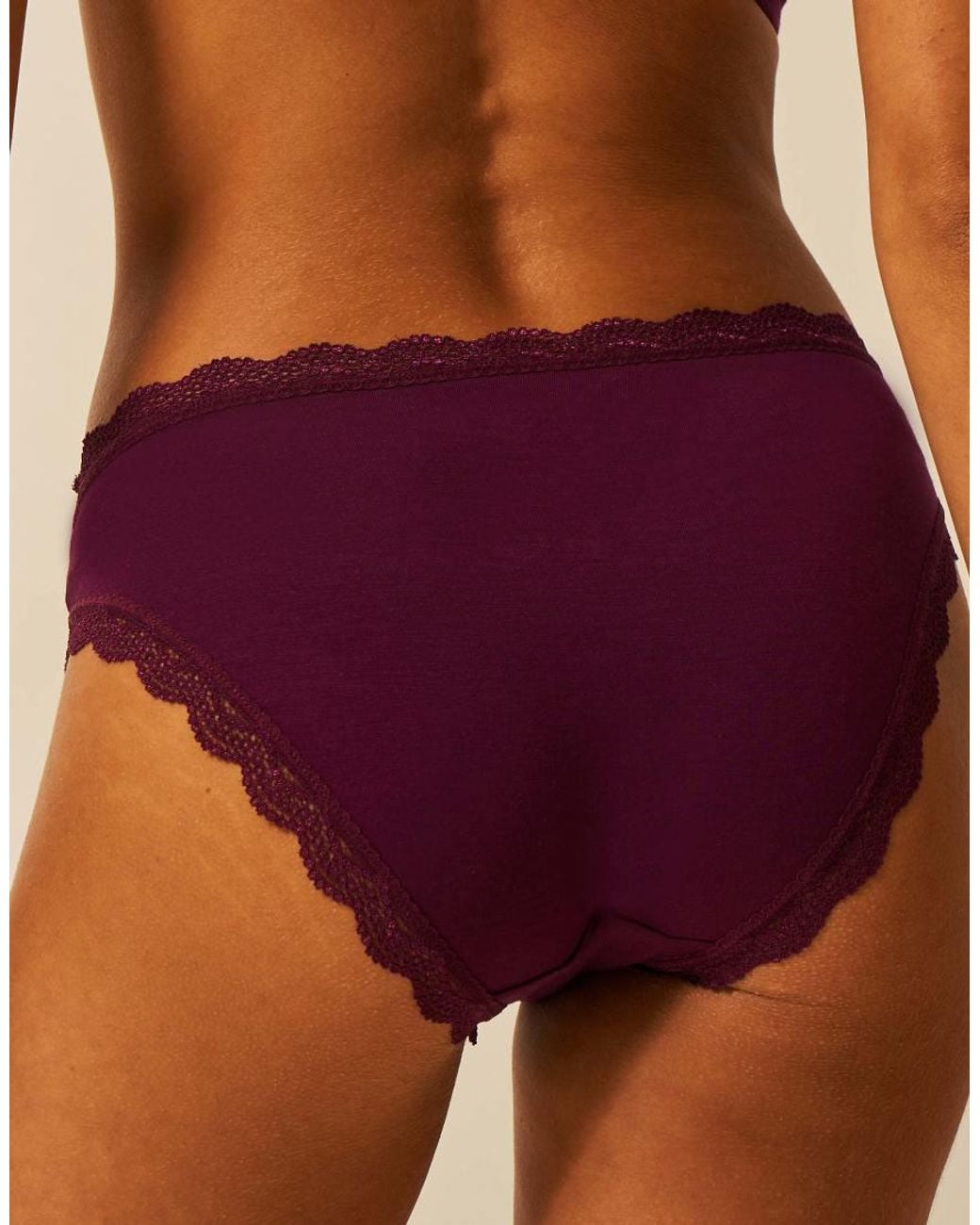 Stripe & Stare Purple Original Knicker Four Pack