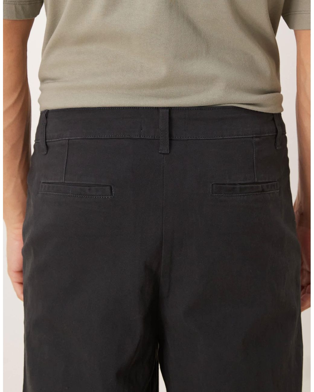 ASOS Natural Loose Chinos for men