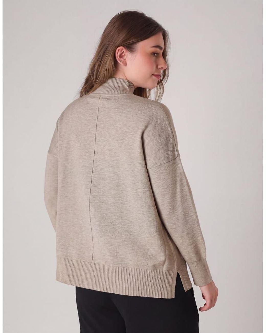 French Connection Natural High Neck Cosy Long Sleeve Jumper
