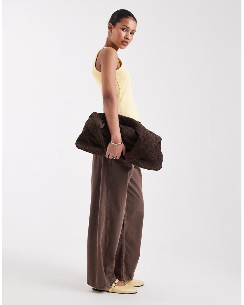 JJXX Natural Frida Ribbed Vest