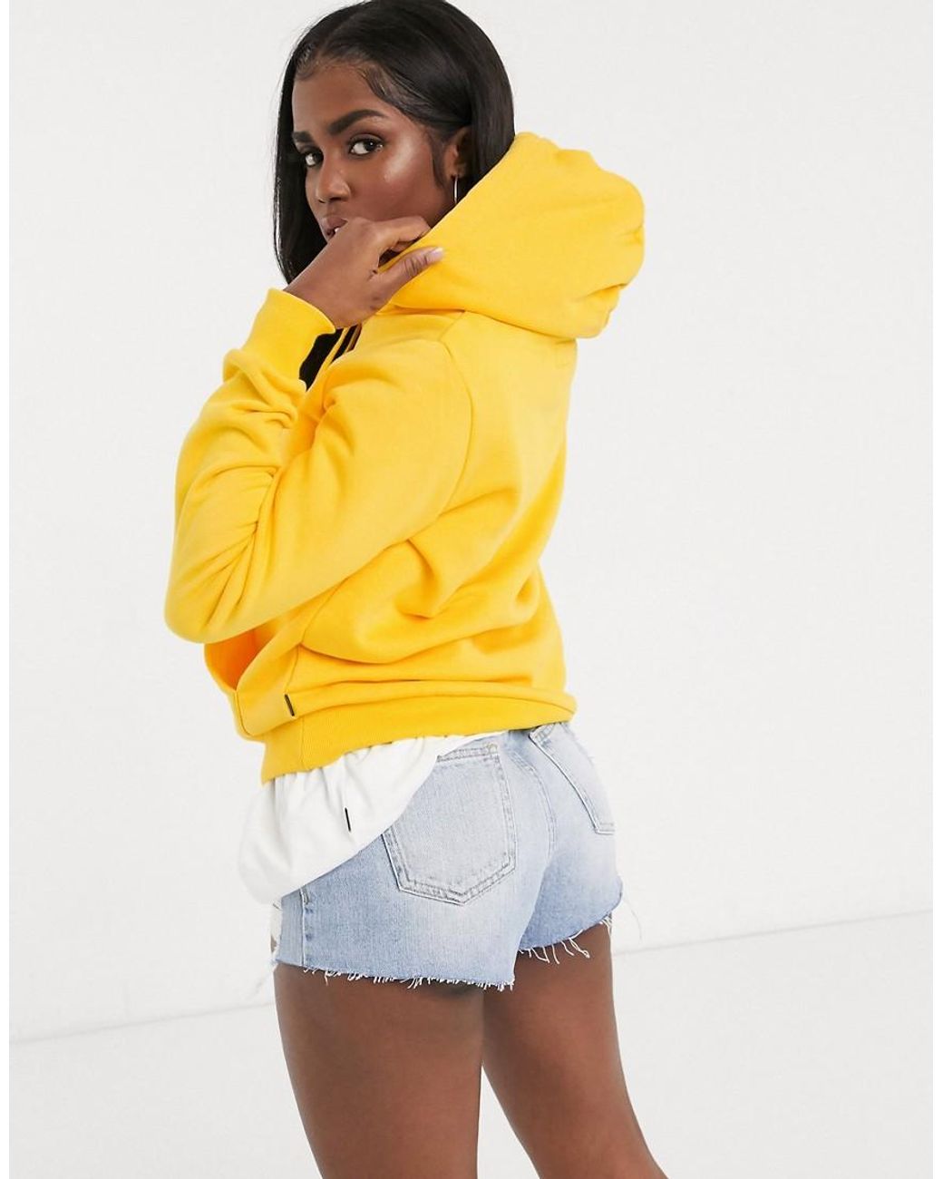 converse yellow hoodie