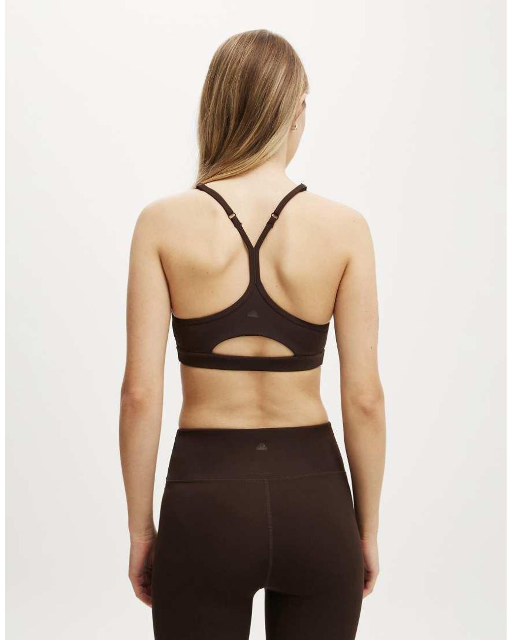 Cotton On Brown 365 Keyhole Crop