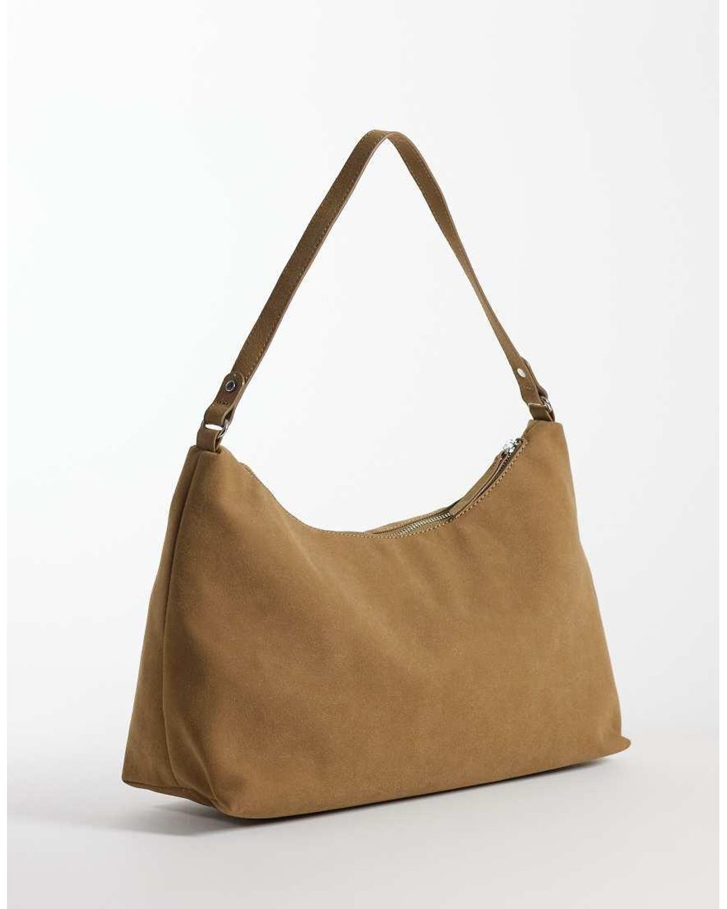 Gina Tricot Brown Slouchy Shoulder Bag