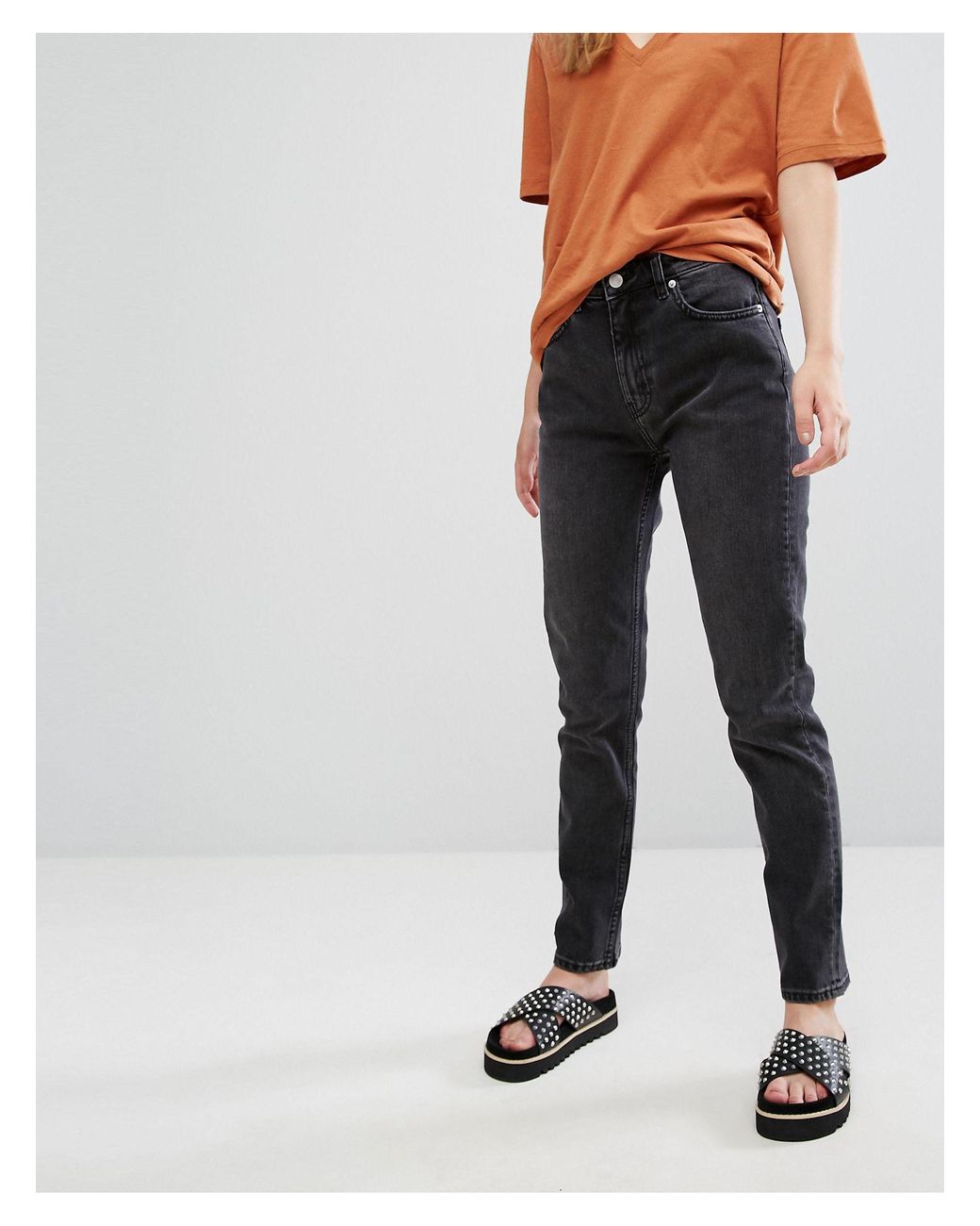 Weekday Denim Seattle High Waist Mom 