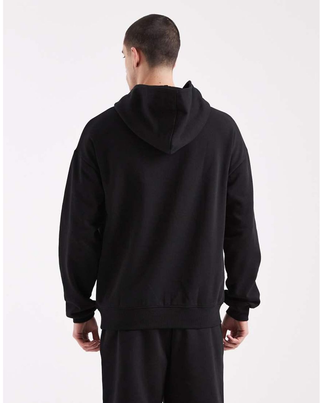 New Look Blue Oversized Hoodie Co-Ord for men