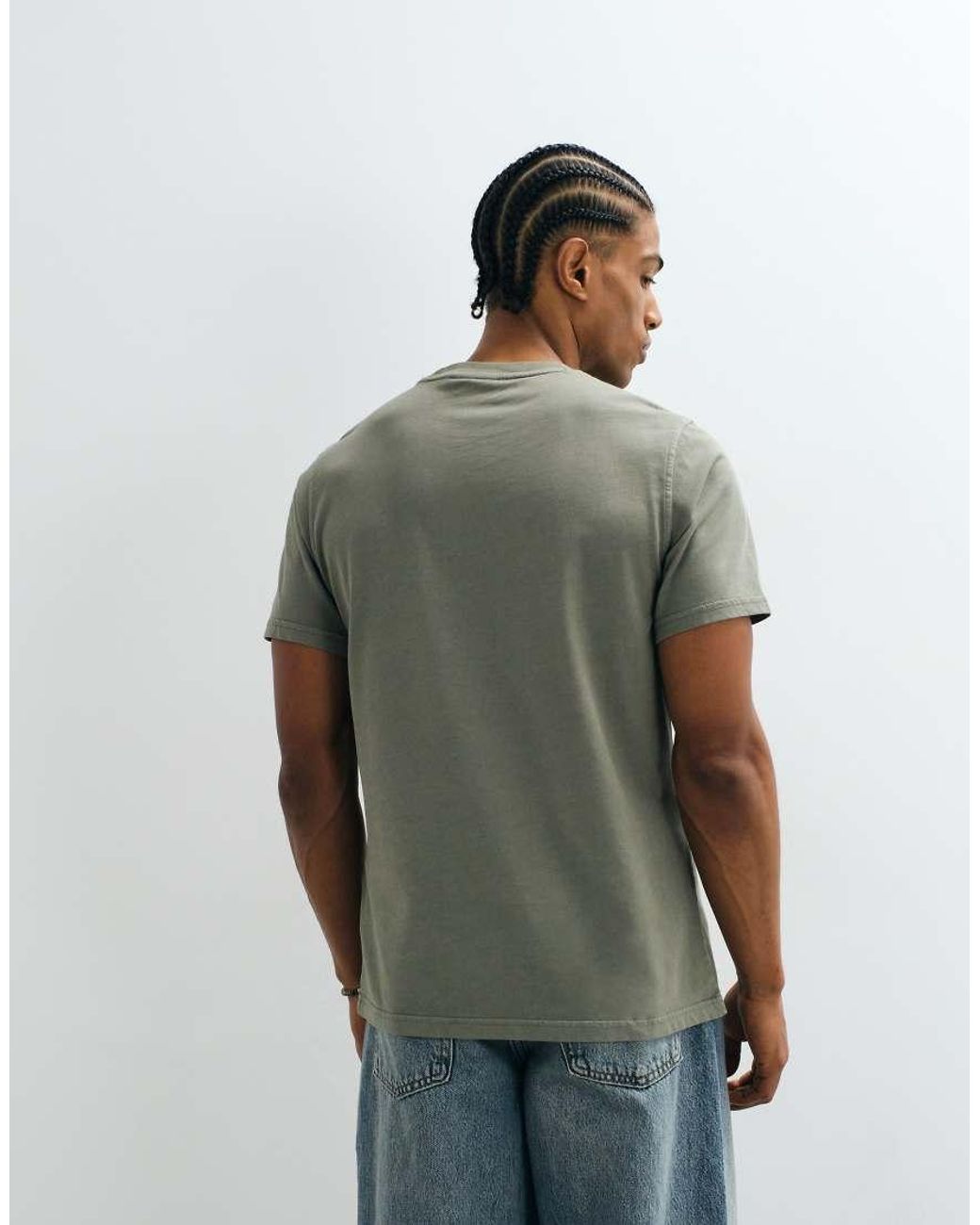 Barbour Green Washington Short Sleeve Tailored Logo T-shirt for men