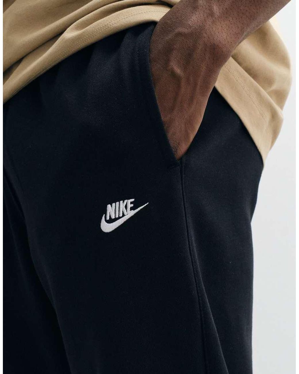 Nike Blue Club French Terry Cuffed joggers for men