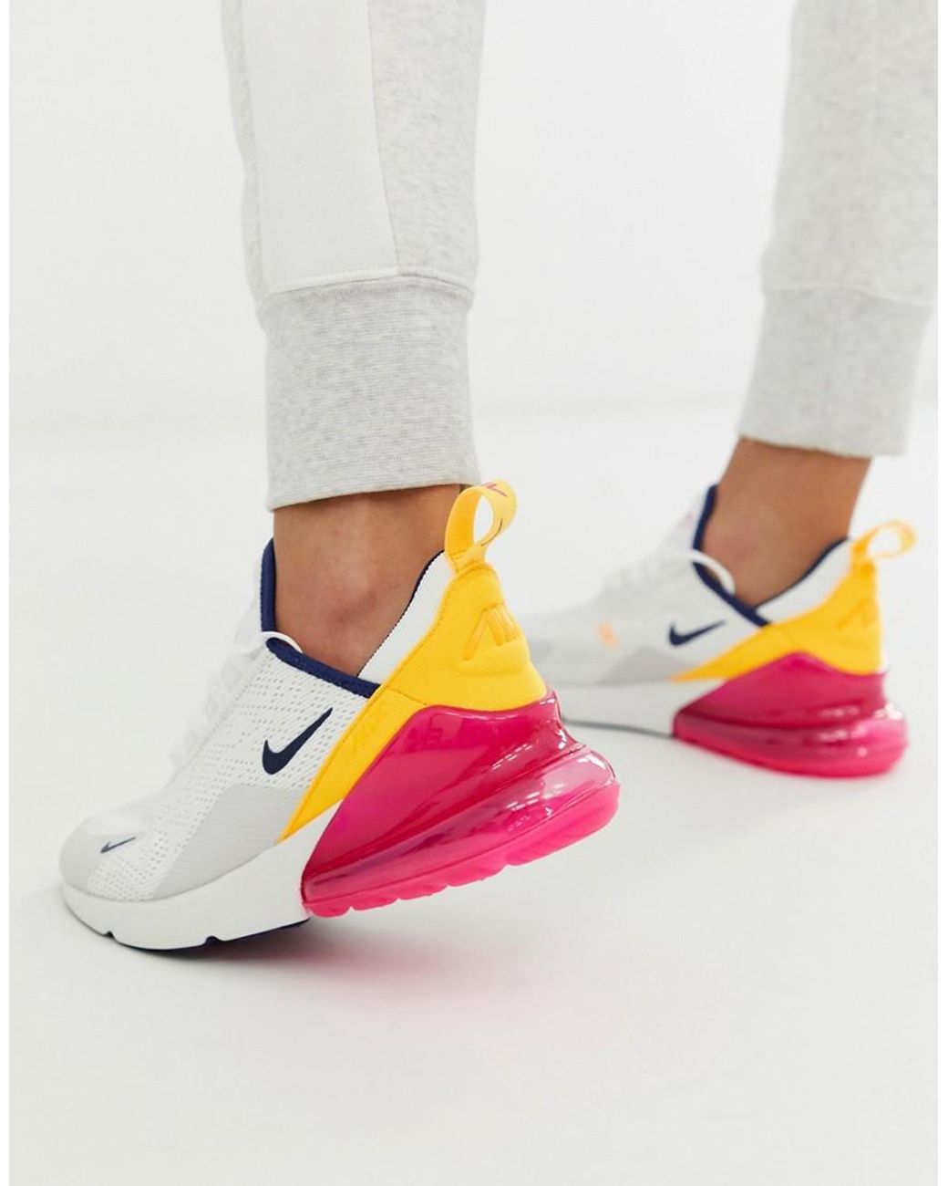 Nike Womens Air Max 270 Shoes in White | Lyst Australia