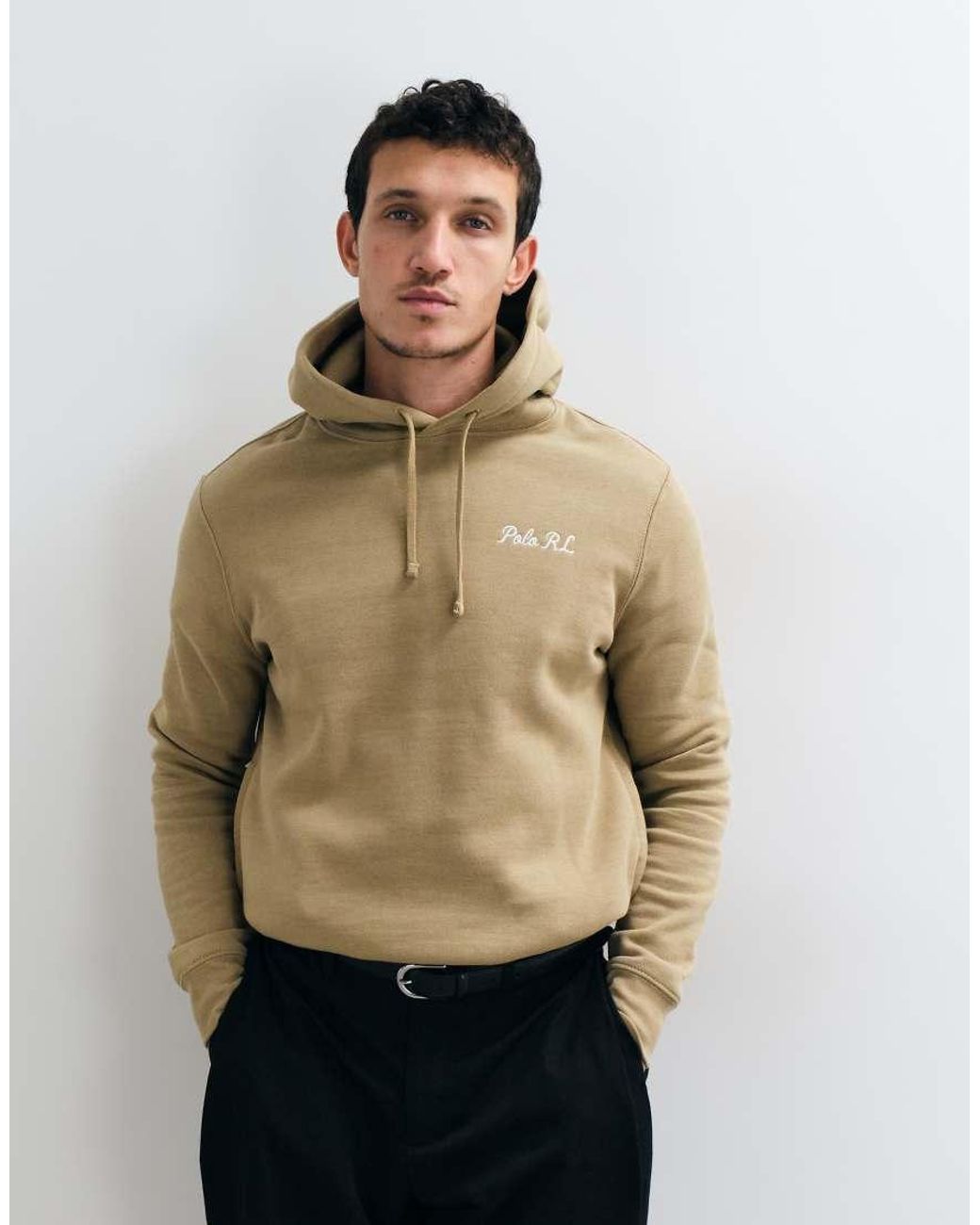 Polo Ralph Lauren Green Seasonal Bear Back Print Hoodie for men