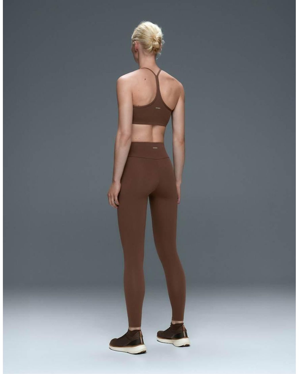Oysho Gray Comfortlux Sports Bra With Low Support
