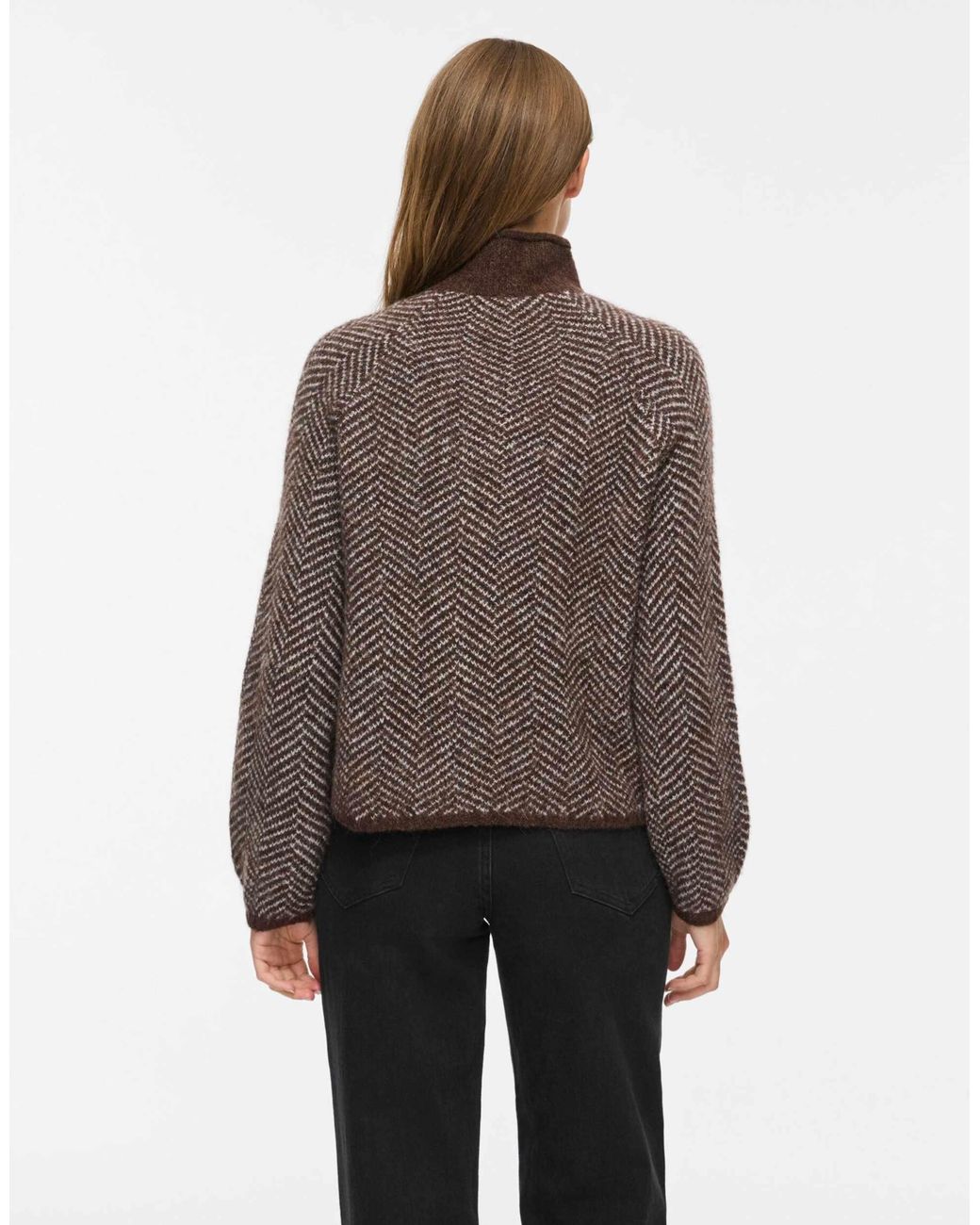 Vila Brown – strickpullover
