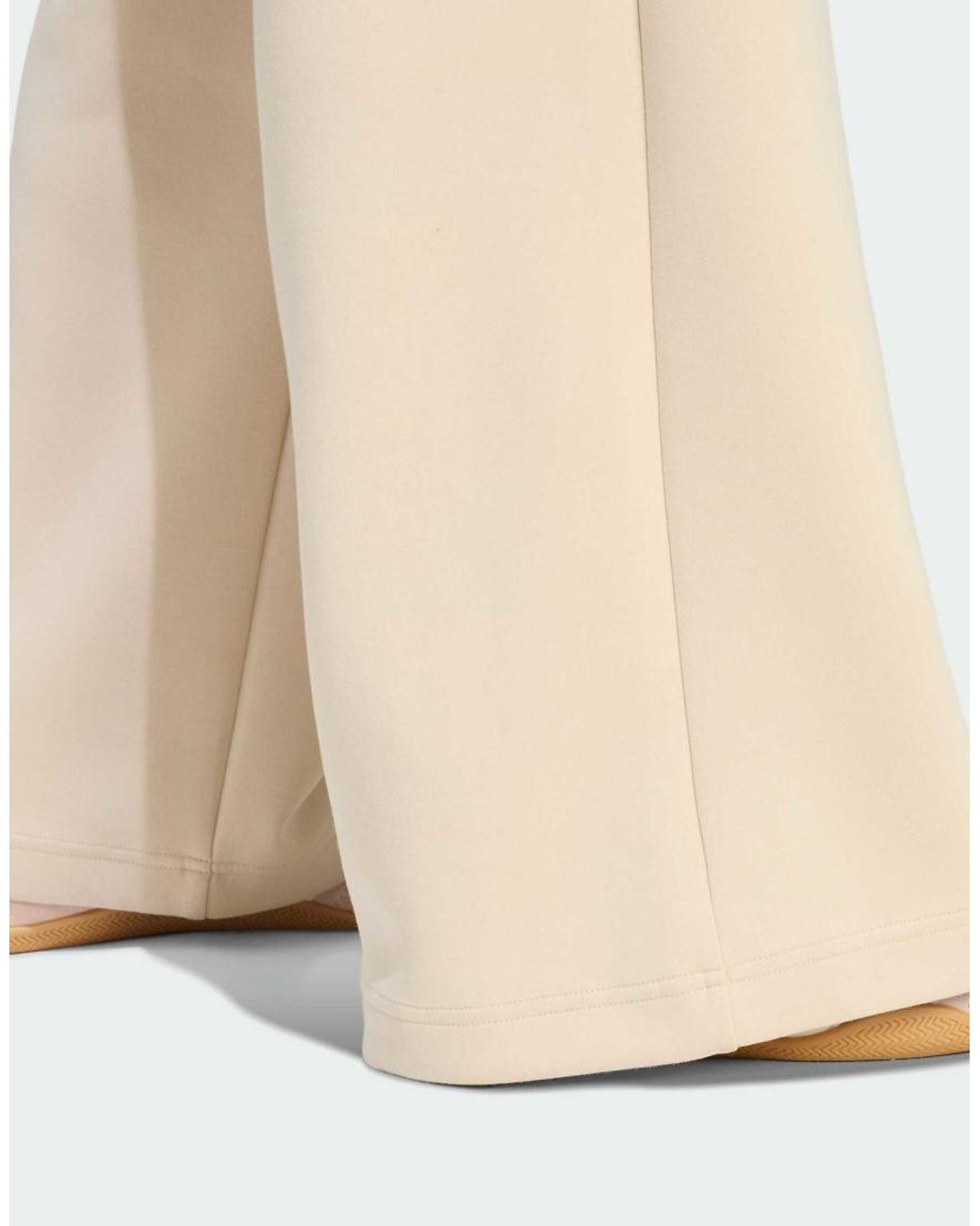 Adidas Originals Natural Soft Lux Straight Leg Pants