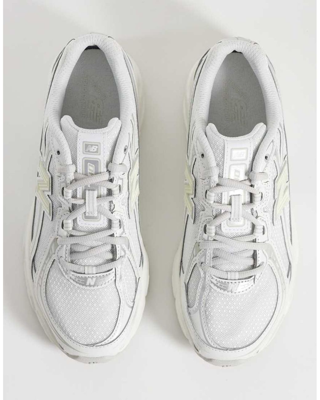 New Balance White 740 Sneakers