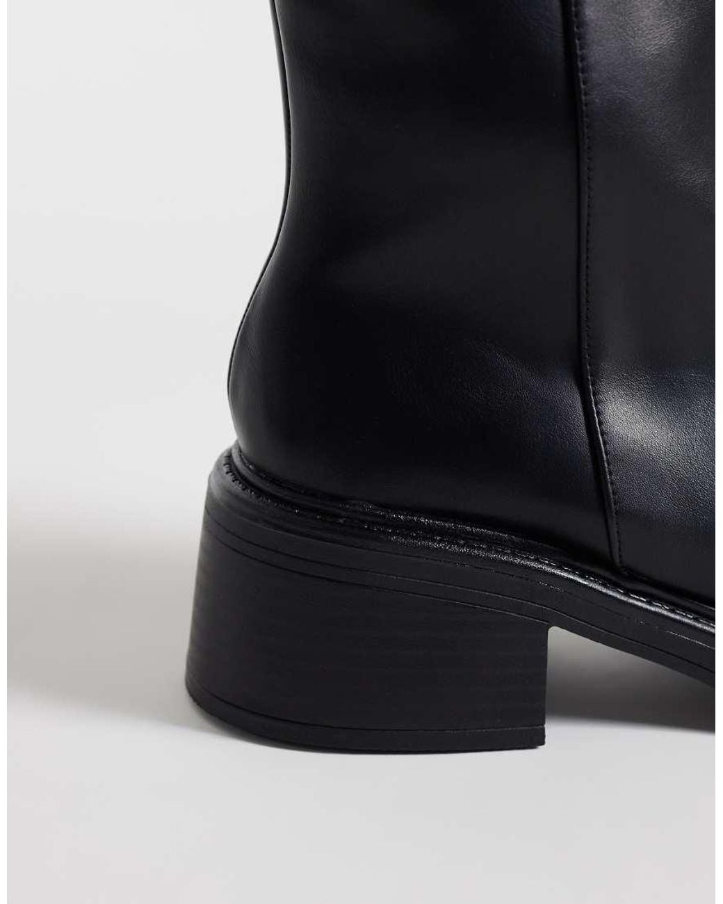 Raid Wide Fit Black Cecilia Chelsea Boots