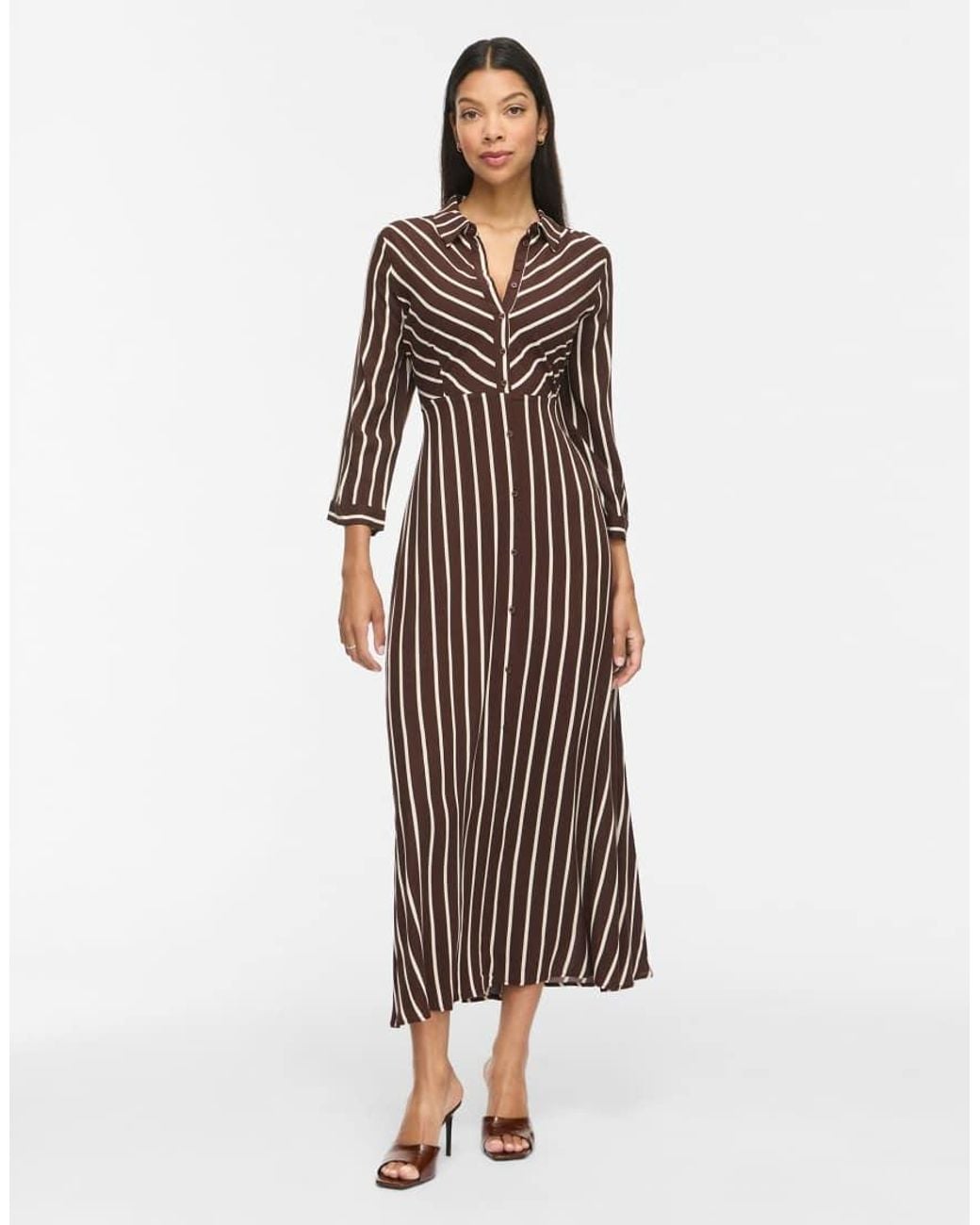 Vila Multicolor Shirt Dress