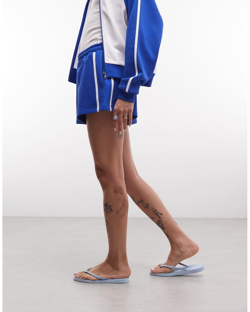ASOS Blue Track Shorts