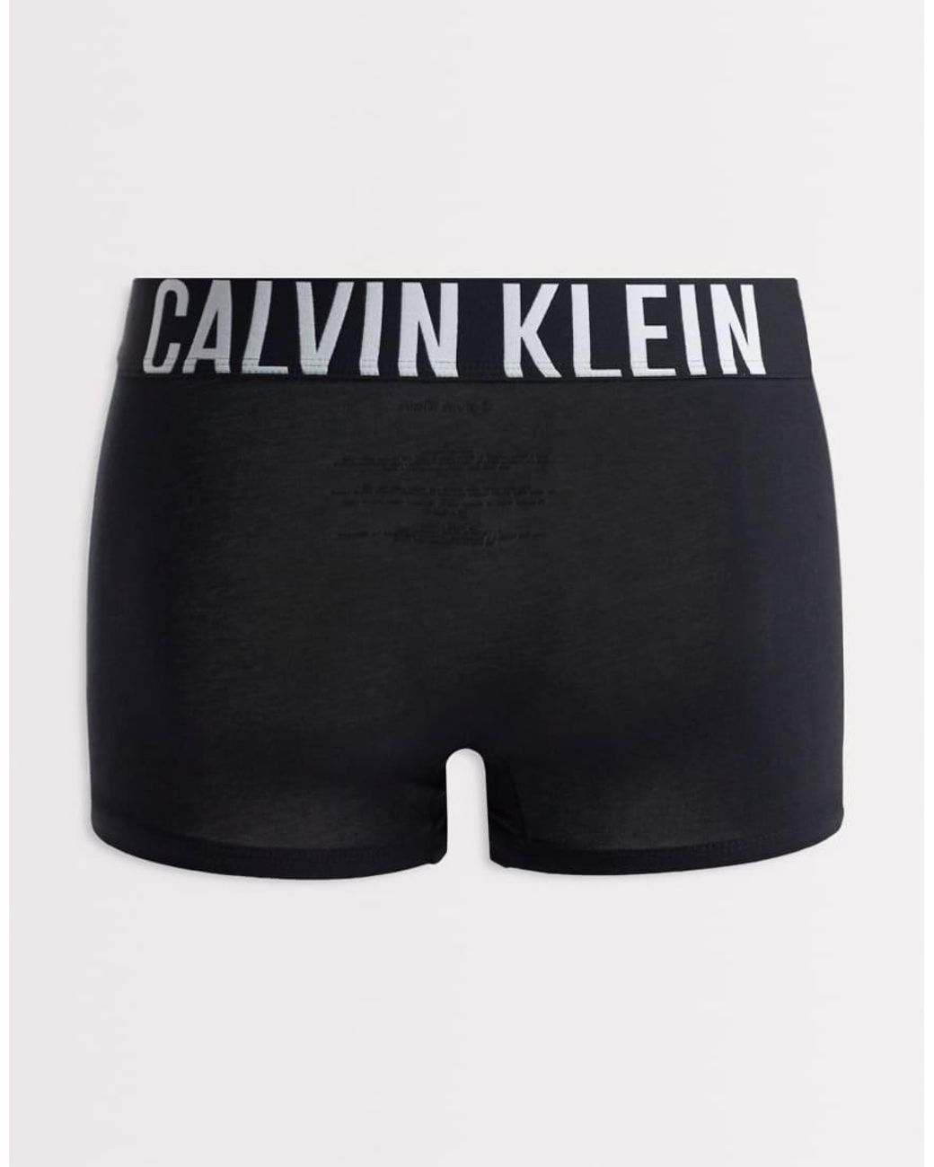 Calvin Klein Black Intense Power 3 Pack Trunks for men