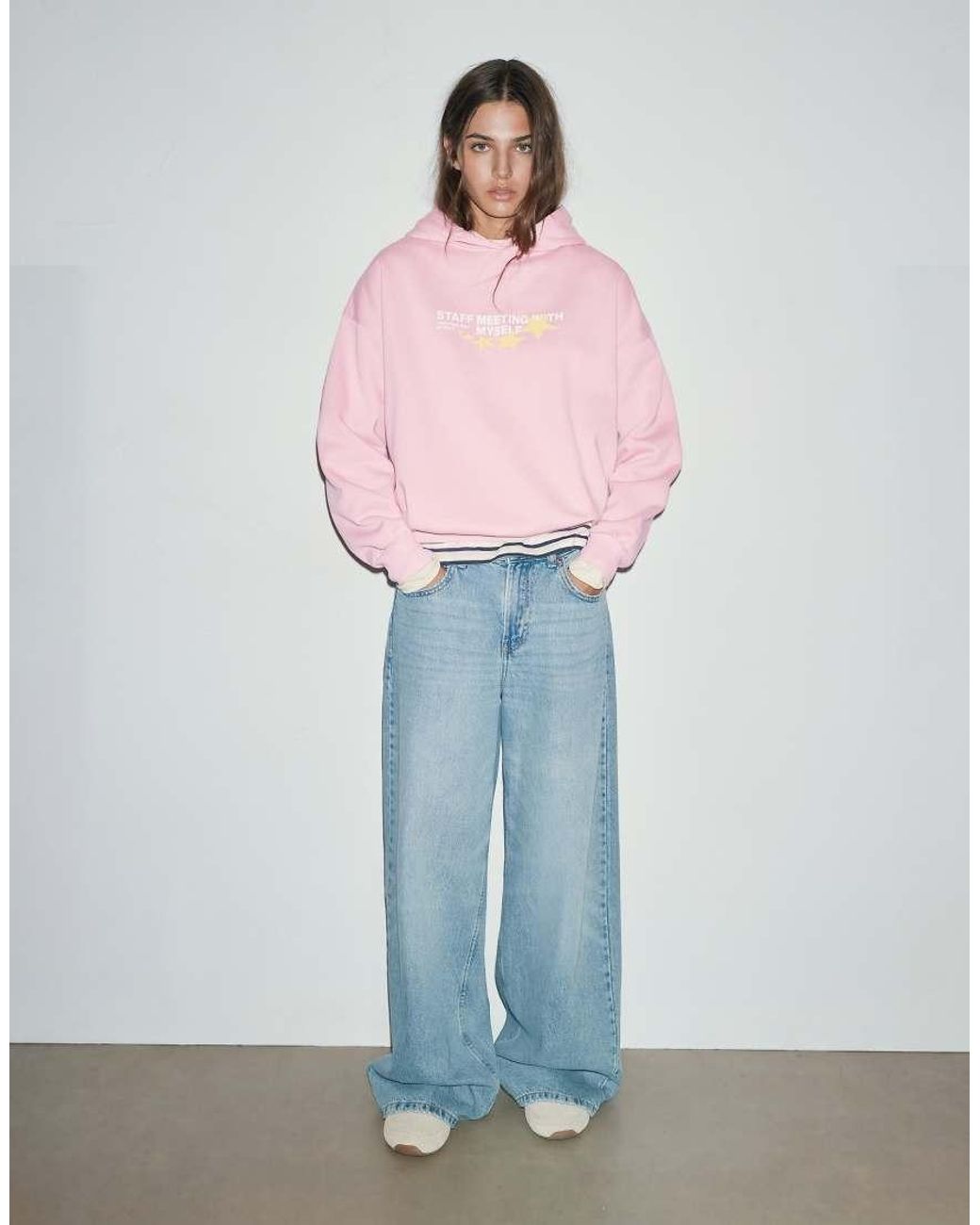 Cappuccio di Pull&Bear in Pink