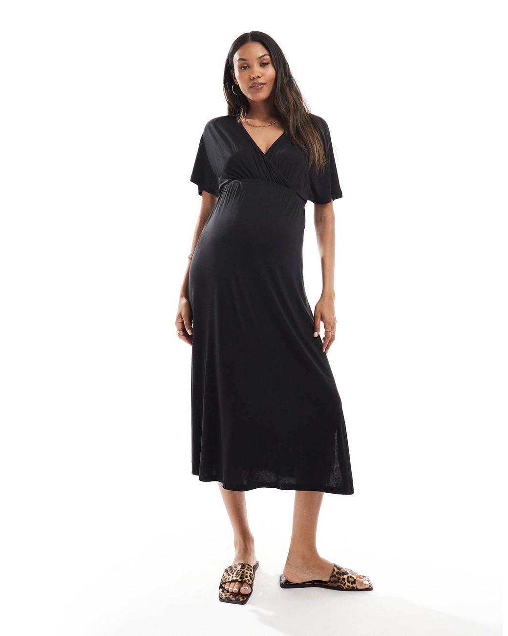 ONLY Black Nursing Maxi Dress