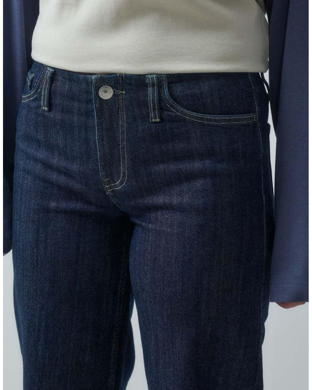 Mango Blue Teen Straight Jean