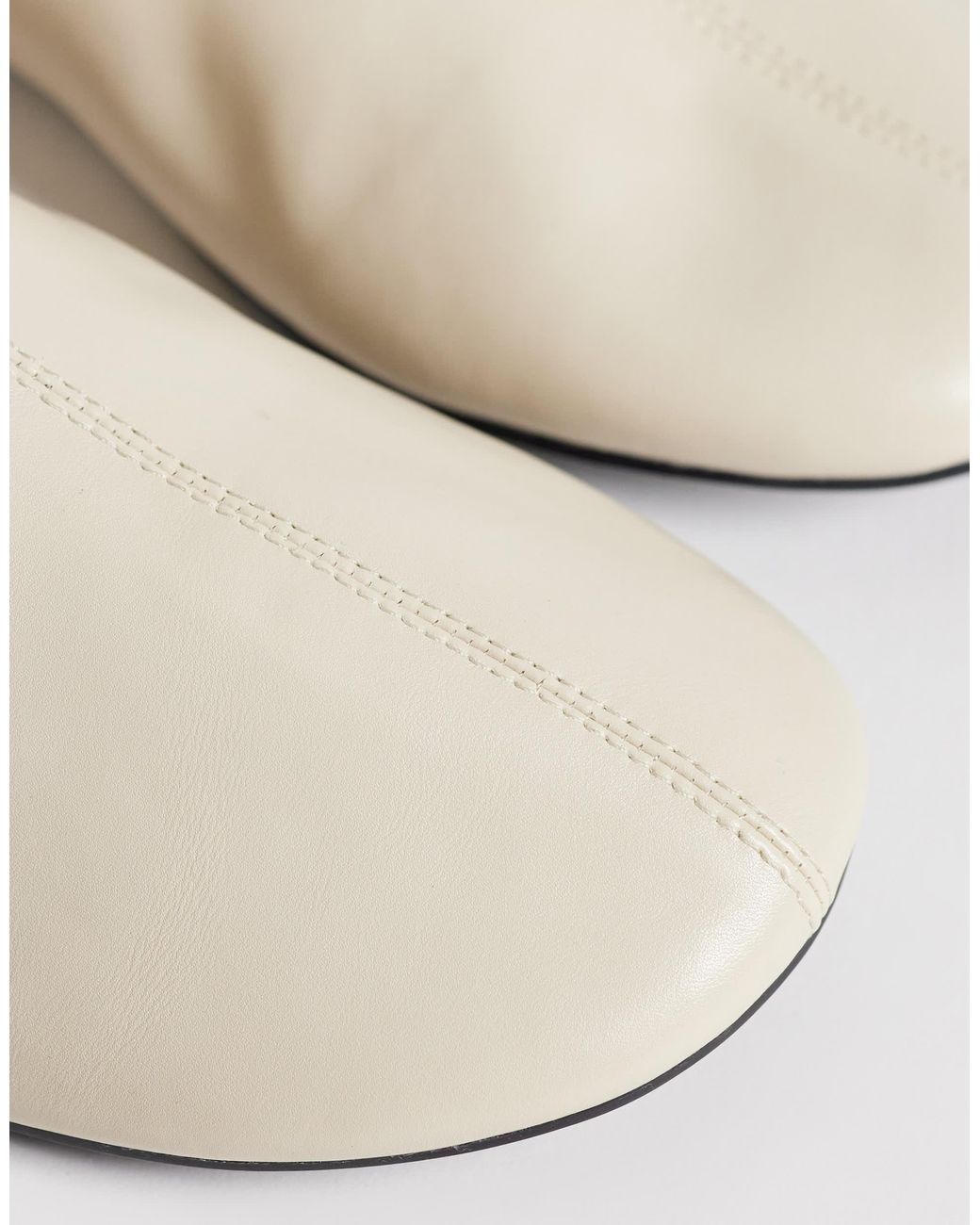 SEQWL White Refined Ankle Boots