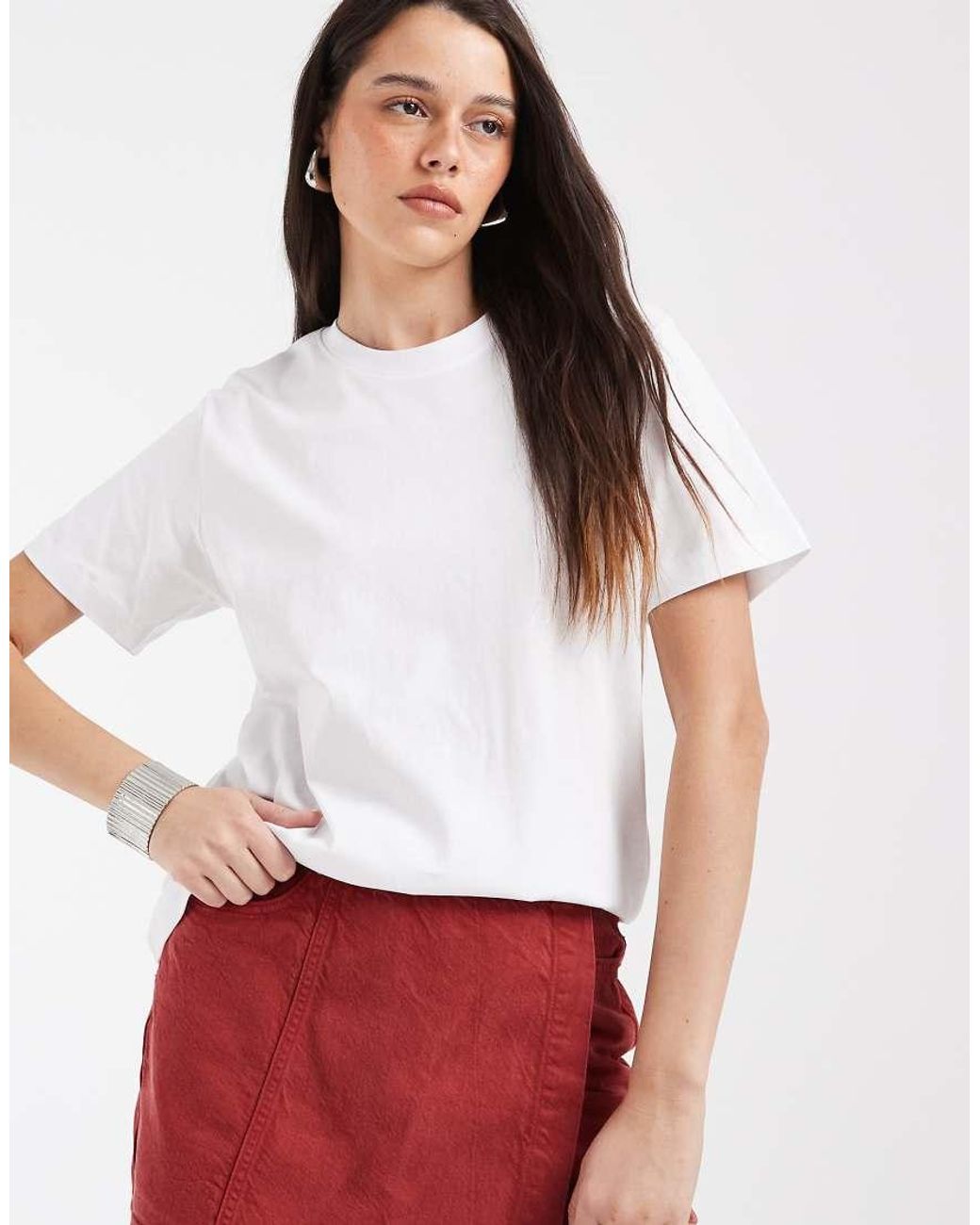 JJXX White Oversized T-shirt