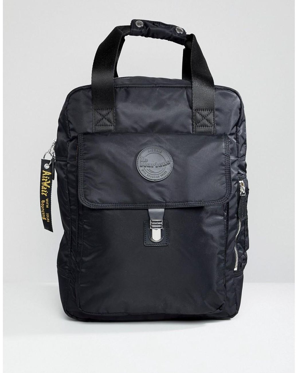 Dr. Martens Large Nylon Backpack in Black | Lyst Australia