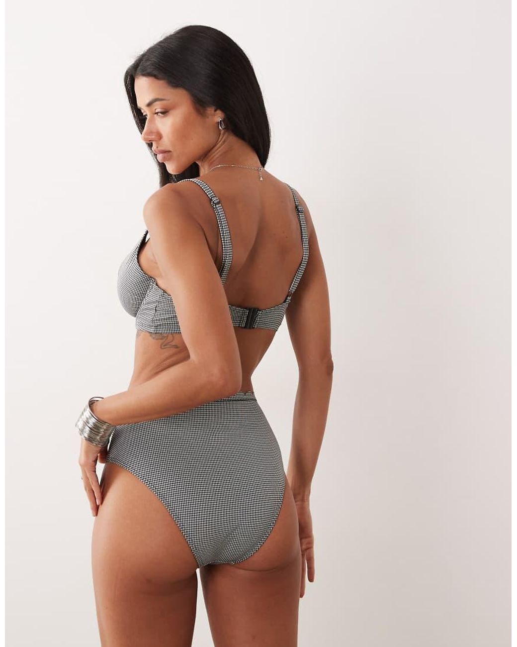 Peek & Beau Multicolor Underwire Scallop Bikini Top