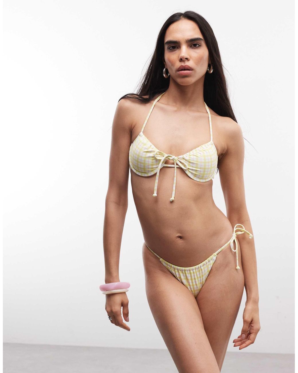 Haut Roxy en coloris Brown