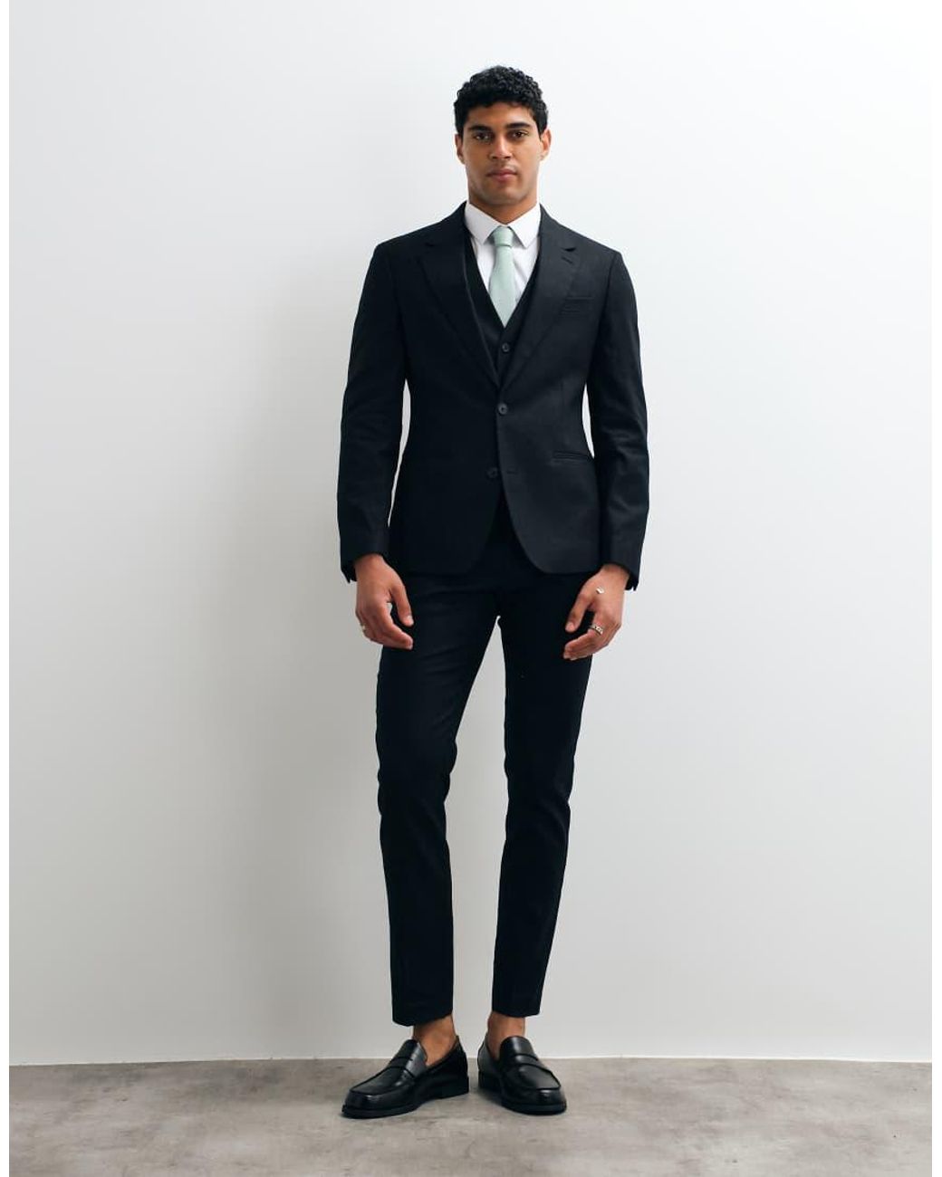 ASOS Blue Skinny Suit Jacket for men