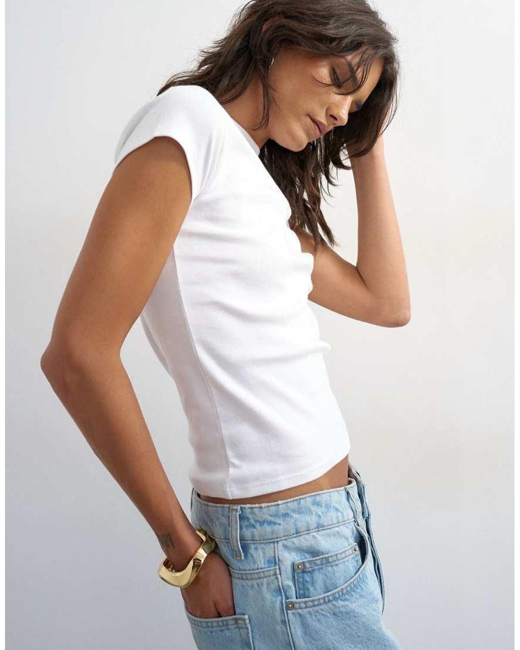TOPSHOP Blue Everyday Tee