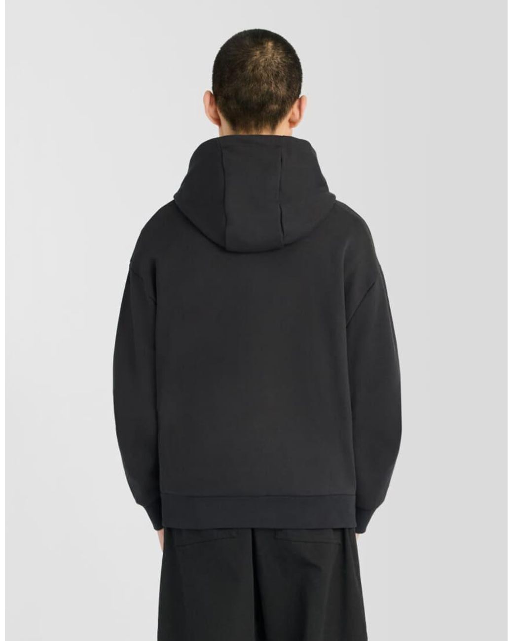 Lyle & Scott Black Mid Layers Heavyweight Loopback Full Zip Hoodie for men
