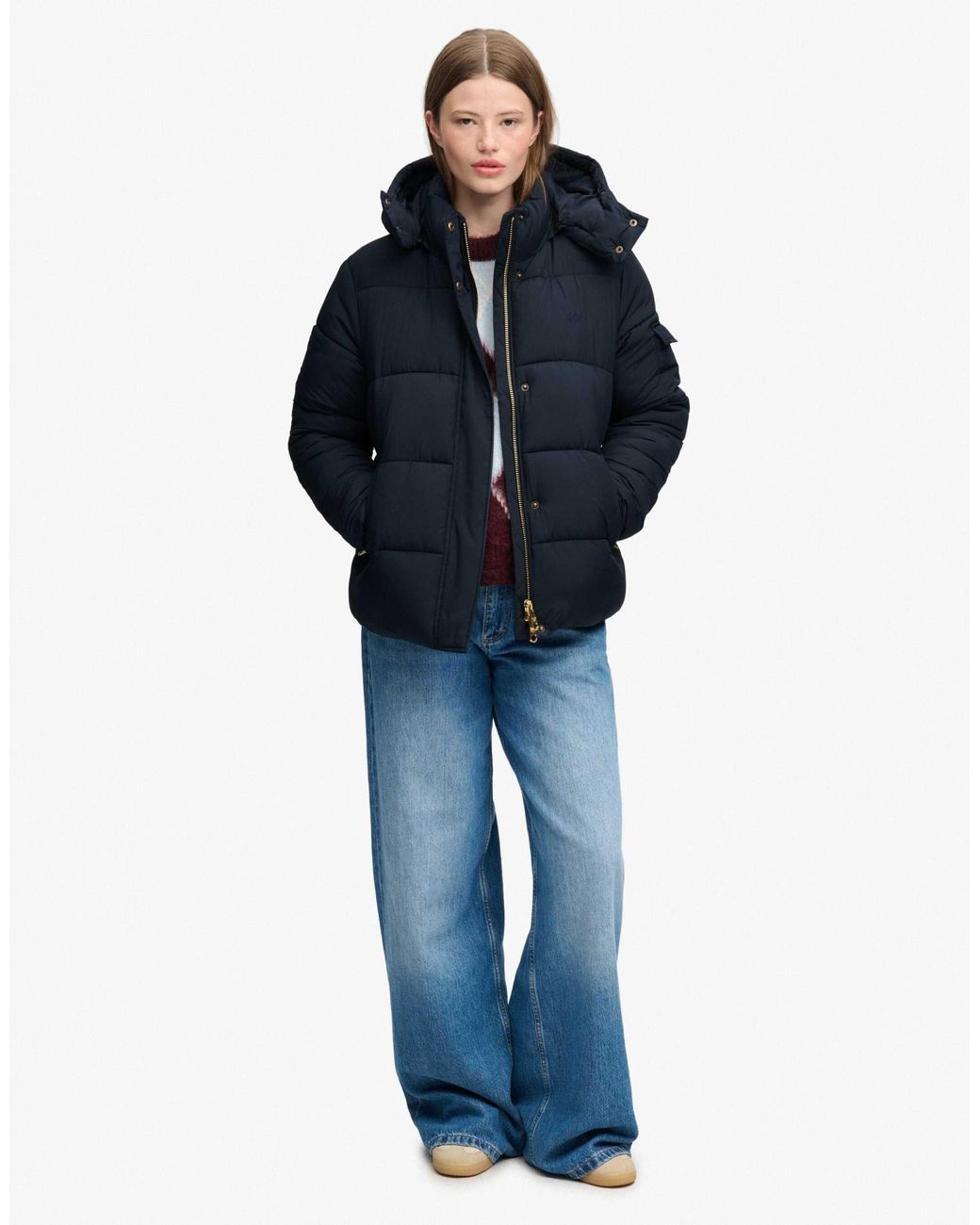 Doudoune ripstop premium en eclipse Superdry en coloris Blue