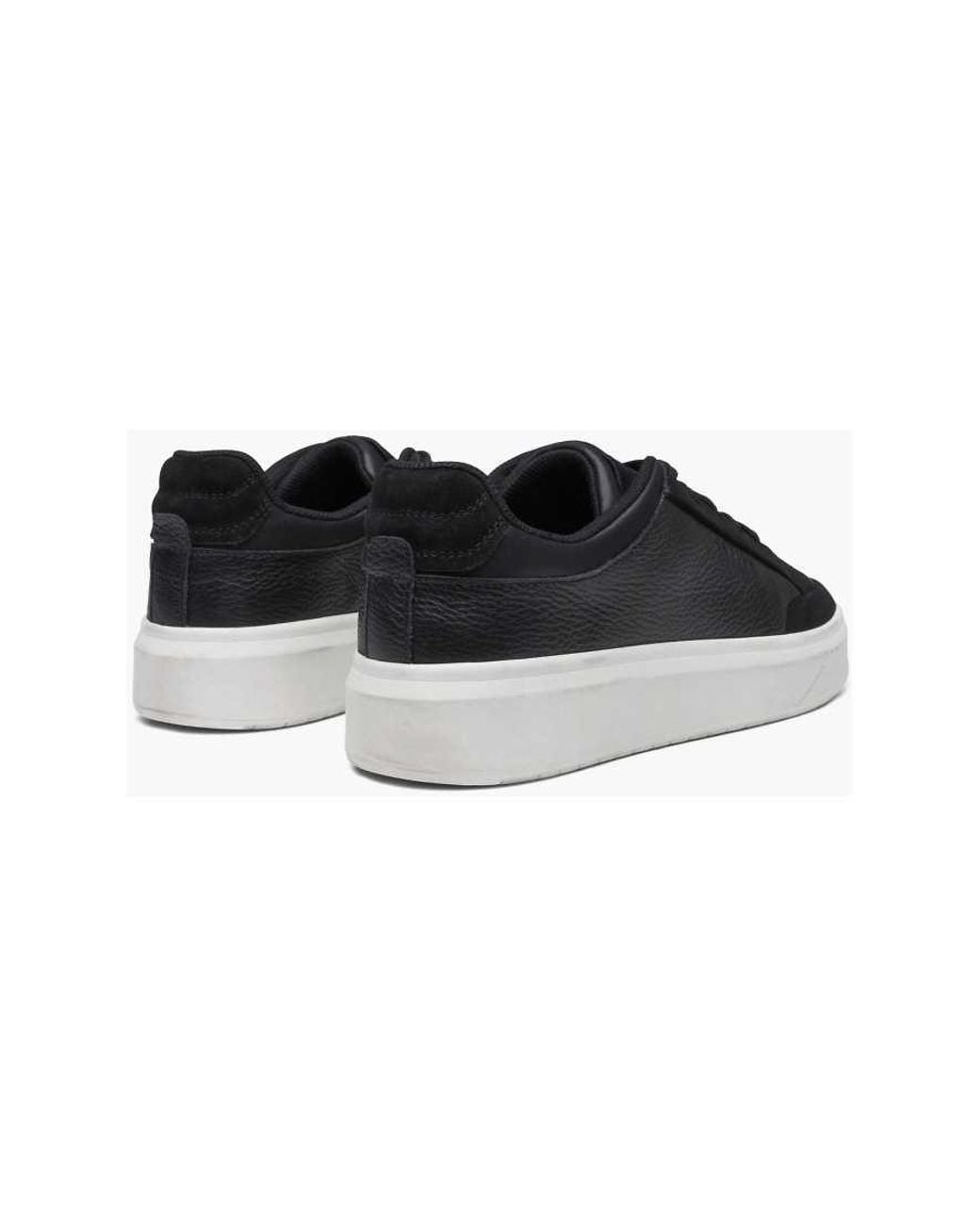 Cruyff Black Derby Classic Leather Trainers for men