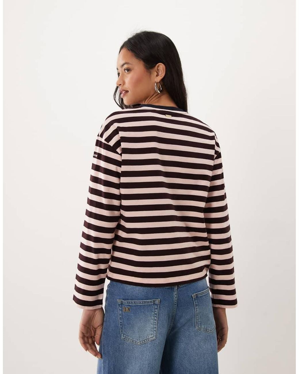 Barbour Multicolor Woodhouse Long Sleeve Striped Top