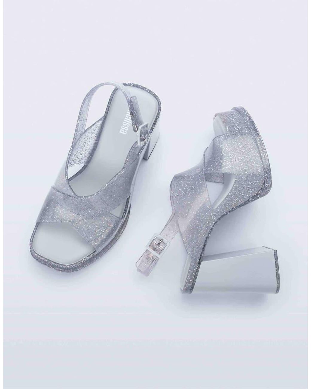 Melissa Blue Dance Platform Heel