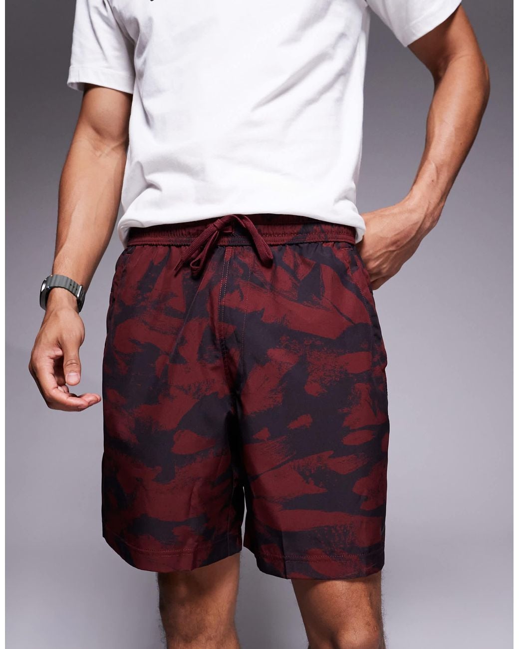 Nike White Form Dri-fit 7 Inch Shorts for men