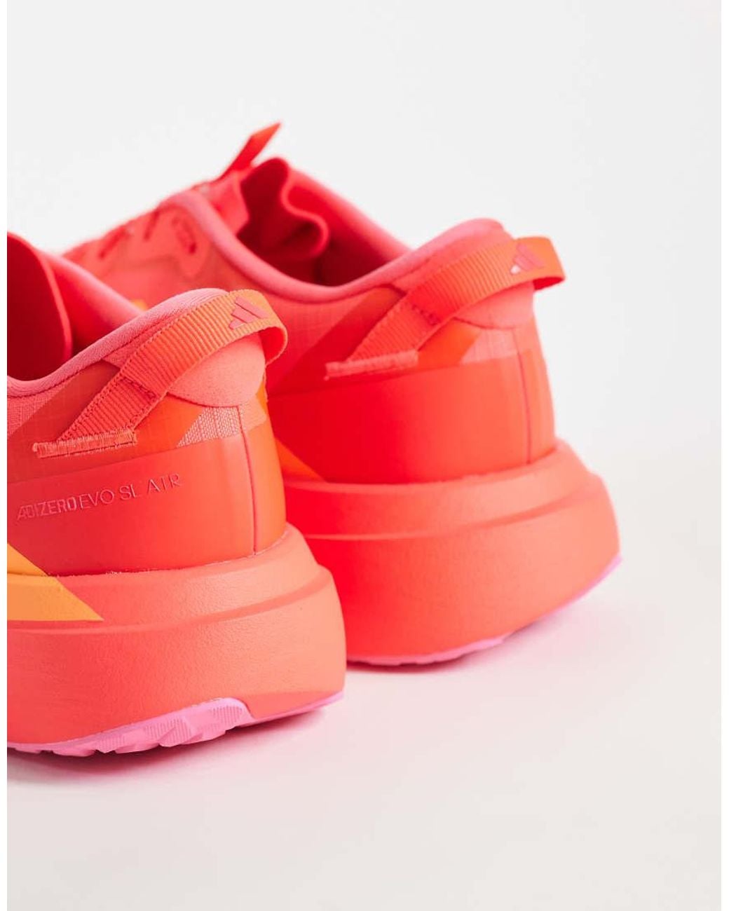 Adidas Originals Pink Adidas Running Adizero Evo Sl Atr Trainers for men