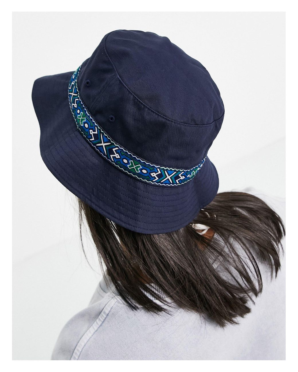 Berghaus Aztec Bucket Hat in Navy (Blue 