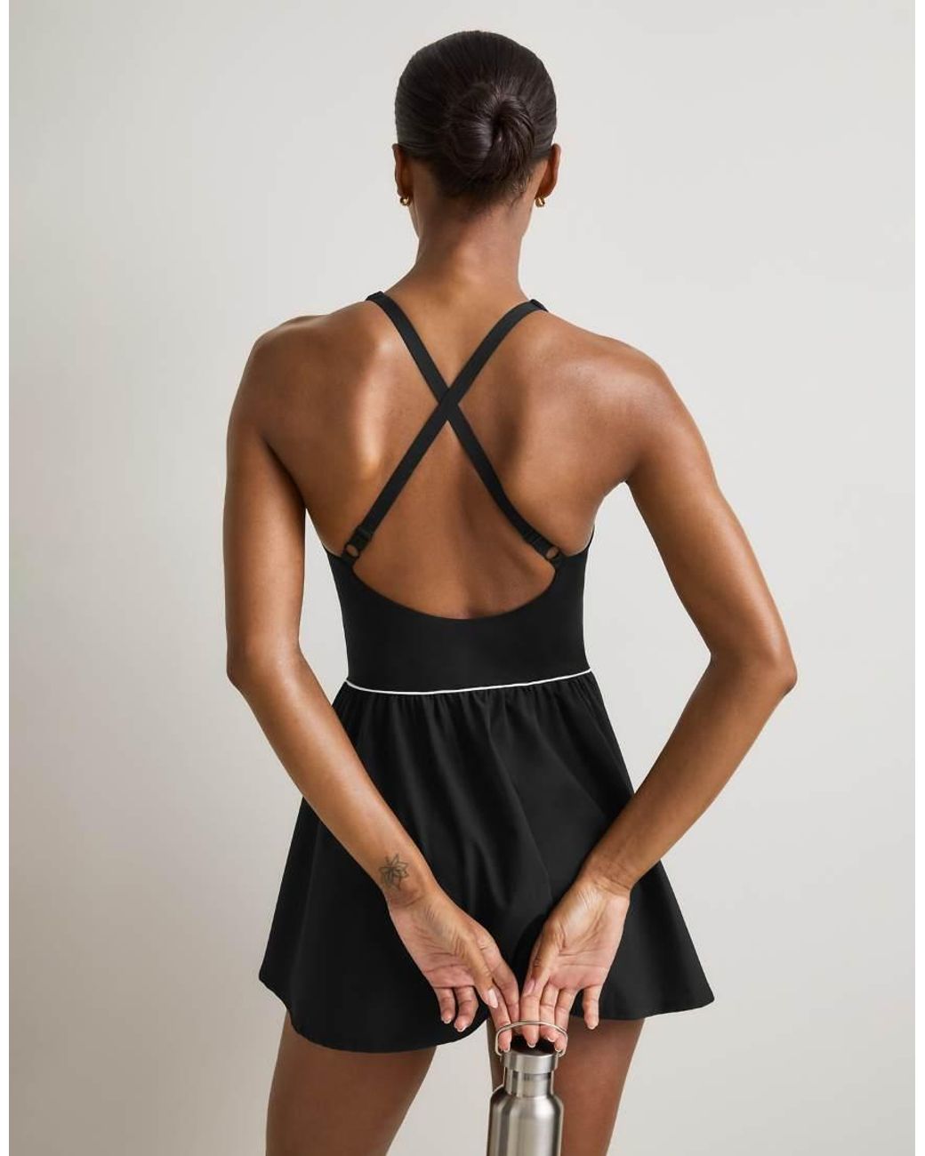 Tala Black Skinluxe Floaty Active Dress