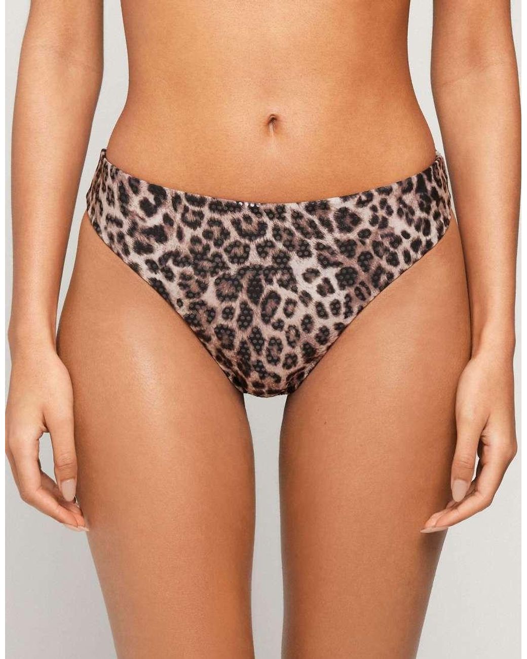 Tezenis Black Wild Soul Brazilian Bikini Bottoms