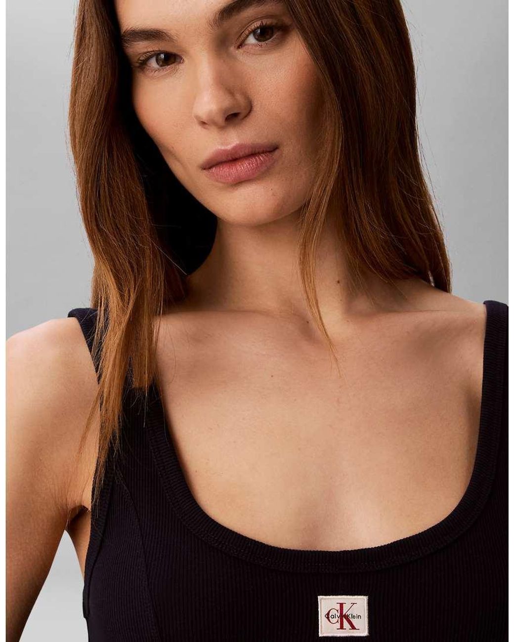 Calvin Klein Black Label Rib Mini Dress